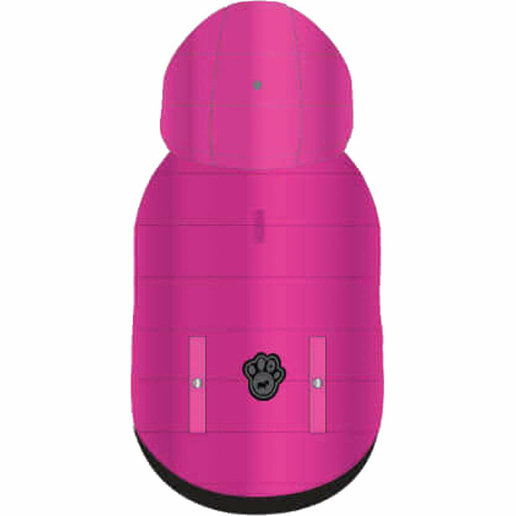Canada Pooch North Dog Parka, Shiny Pink, 24