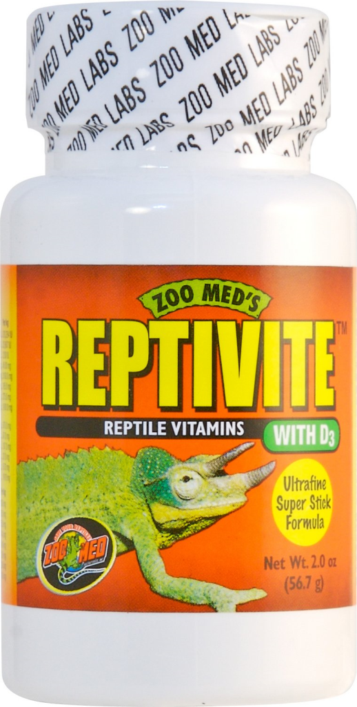 Zoo Med Reptivite with D3 Reptile Vitamin, 2-oz bottle
