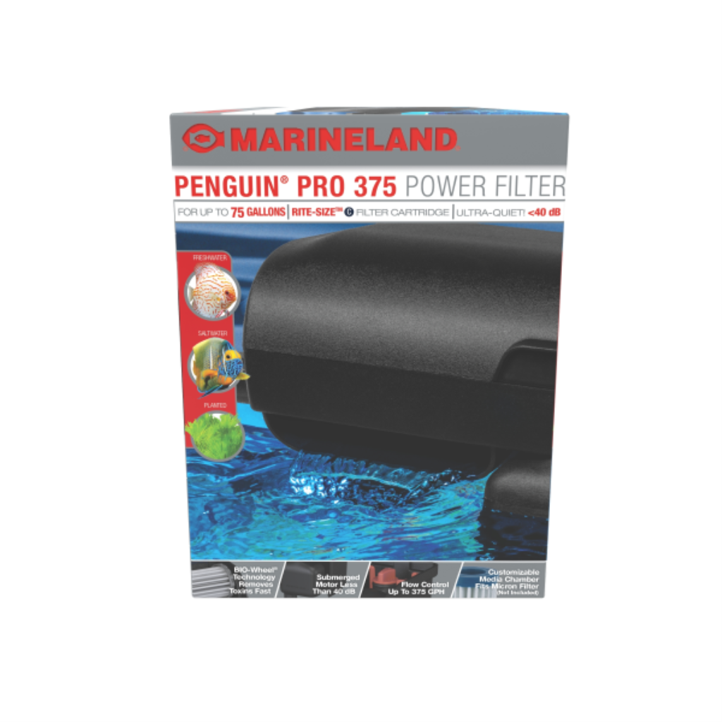 Marineland Penguin PRO 375 Power Filter for Aquariums