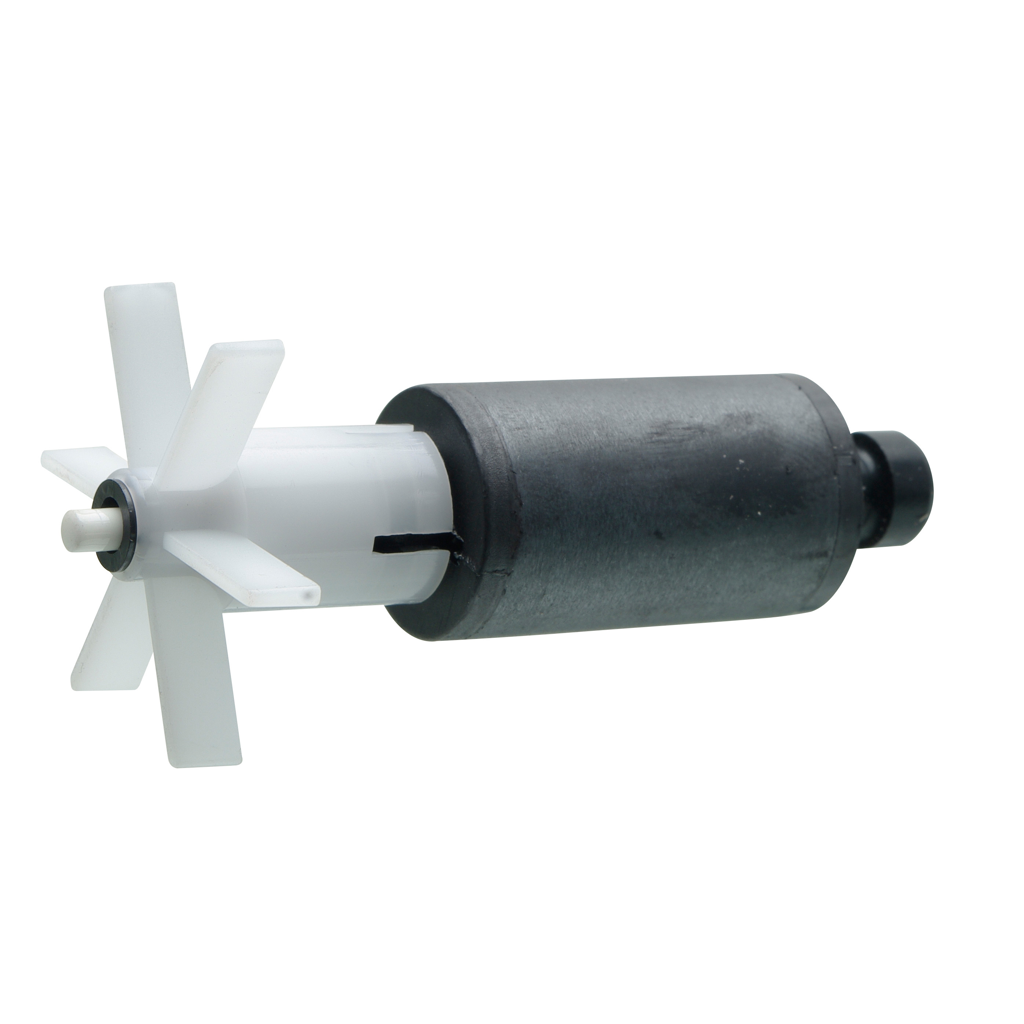 Fluval 306 Magentic Impeller with Shaft and Rubber Bushing