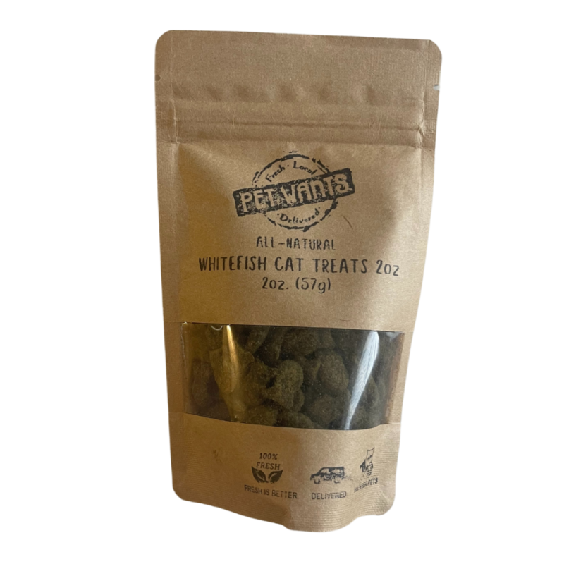 Pet Wants Cat Treat Whitefish 2 oz.