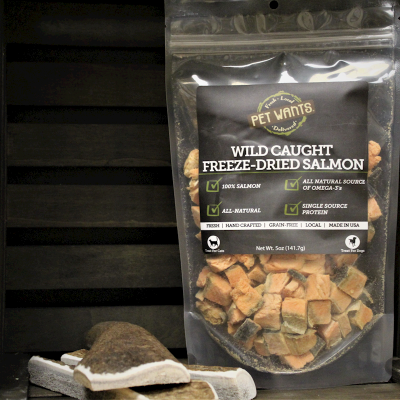Pet Wants Freeze-Dried Salmon 5 oz.