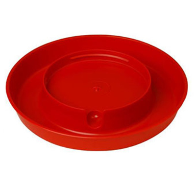 WATERER BASE SCREW GALLON RED 750 