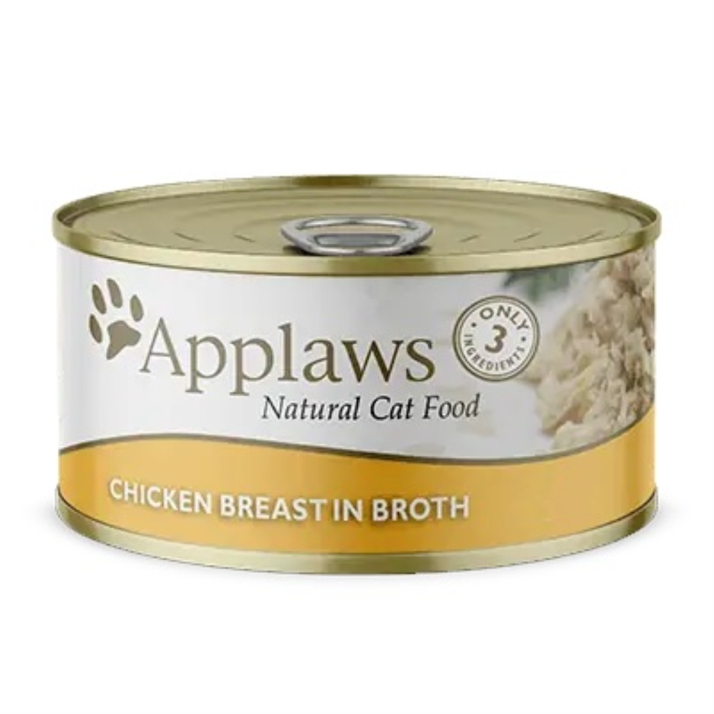 Applaws Chicken Breast in Broth Wet Cat Food Can, 5.5-oz