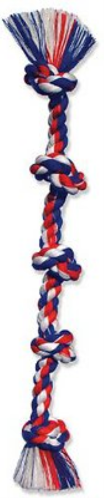 Mammoth Flossy Chews 5 Knot Rope Dog Toy, Color Varies, X-Large