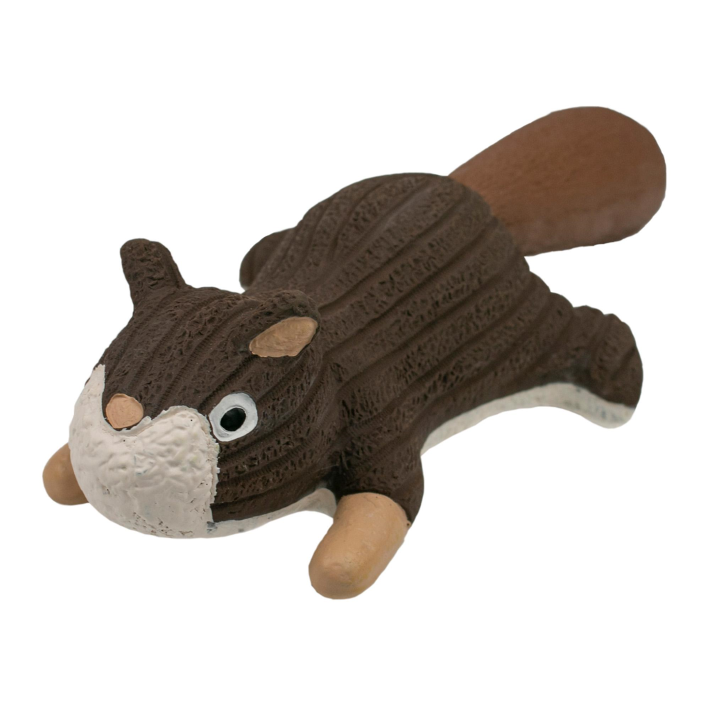 Tall Tails Squirrel Latex Squeaker Dog Toy, 9-in