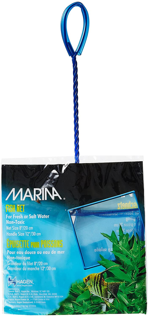 Marina Fish Net for Aquariums, 8-in
