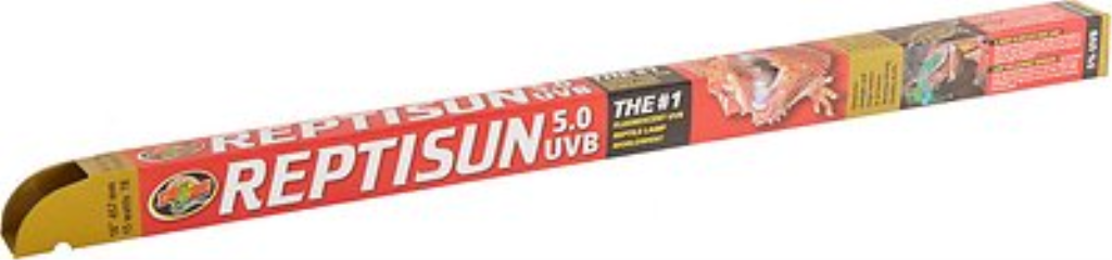 Zoo Med ReptiSun 5.0 UVB Fluorescent Reptile Lamp, 18-in