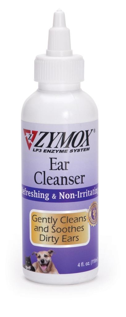 Zymox Ear Cleanser for Dogs & Cats, 4-oz bottle