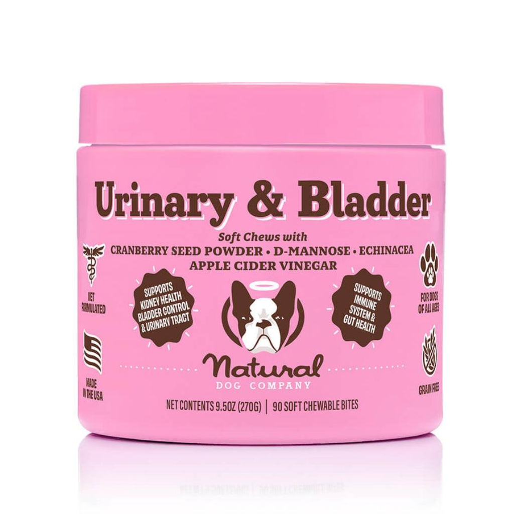 Natural Dog Company Urinary & Bladder Dog Supplement, 90-count