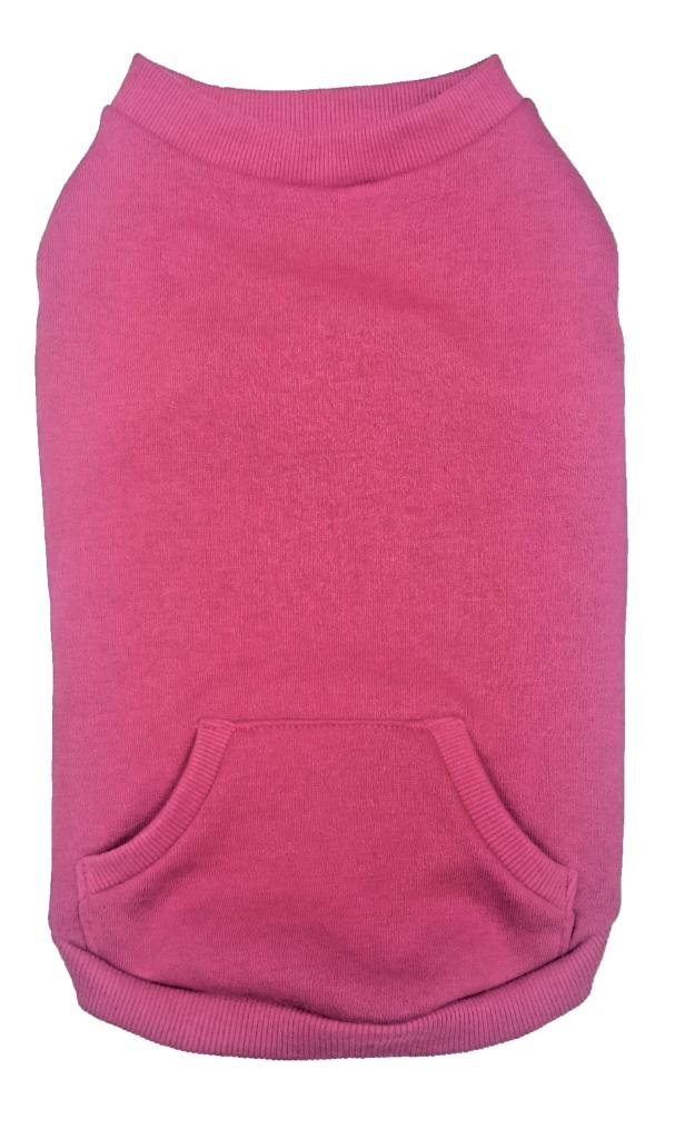 Ethical Fashion Pet Dog Sweatshirt, Pink, Medium