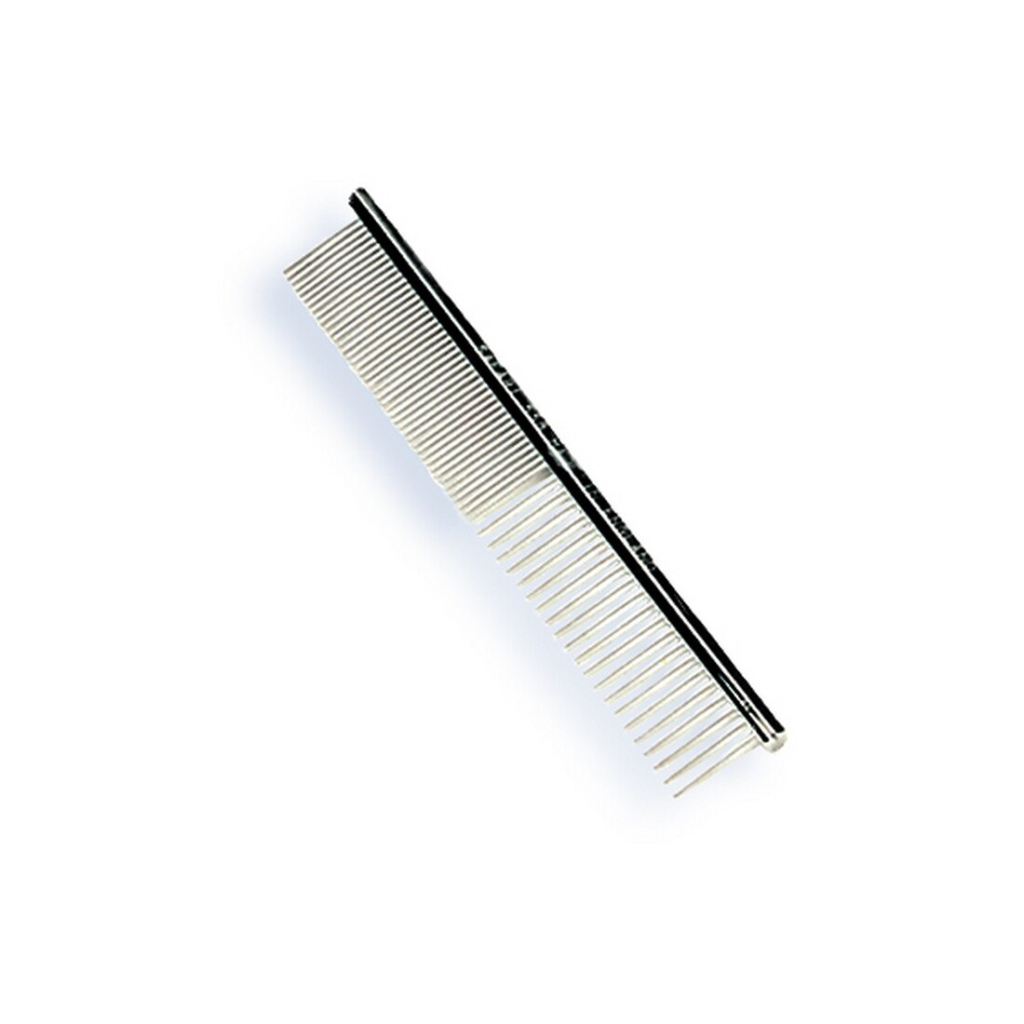 Safari Medium/Fine Metal Dog Comb, 4.5-in