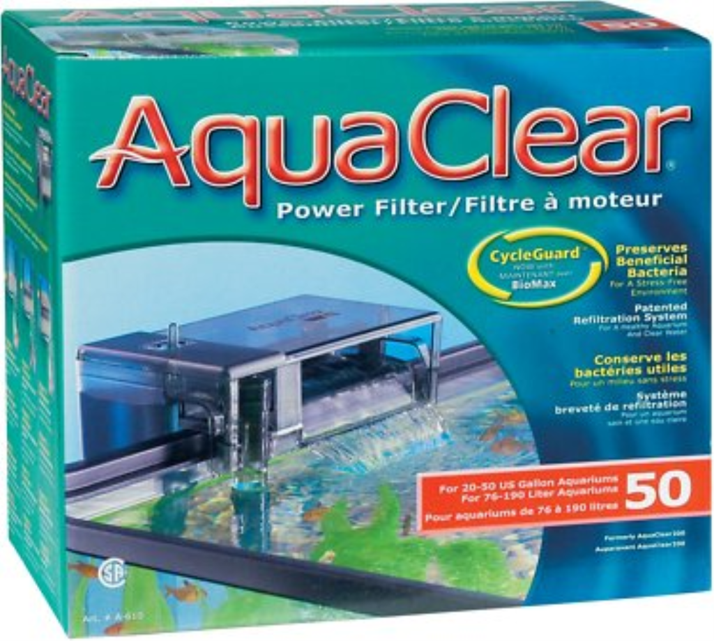 AquaClear CycleGuard Power Filter, Size 50