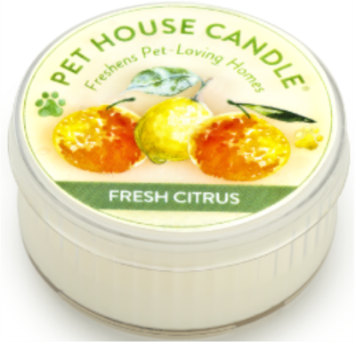 Pet House Candle Fresh Citrus Mini