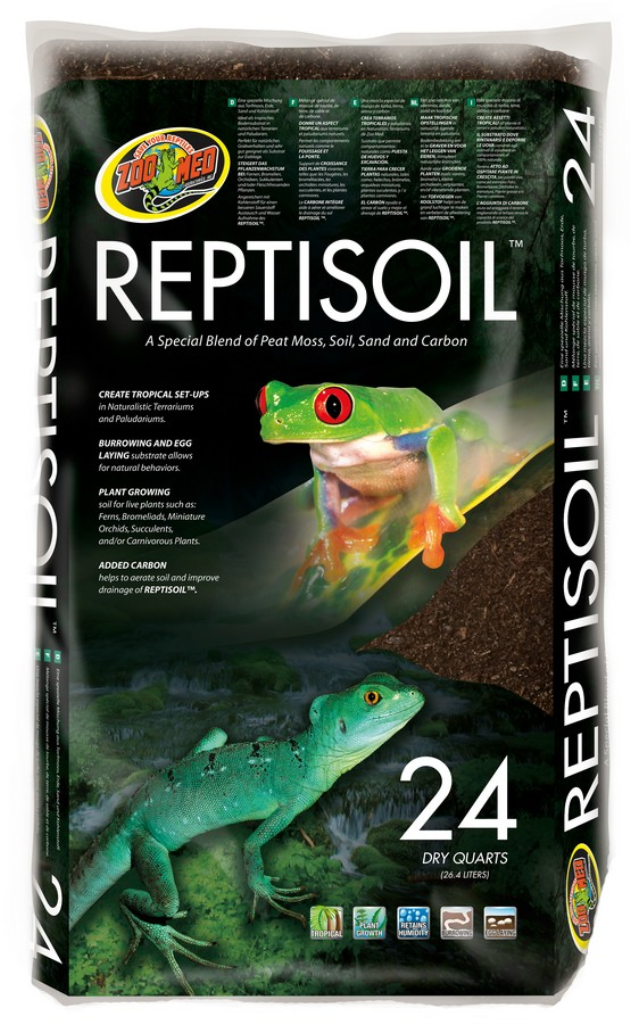Zoo Med ReptiSoil Reptile Terrarium Substrate, 24-qt