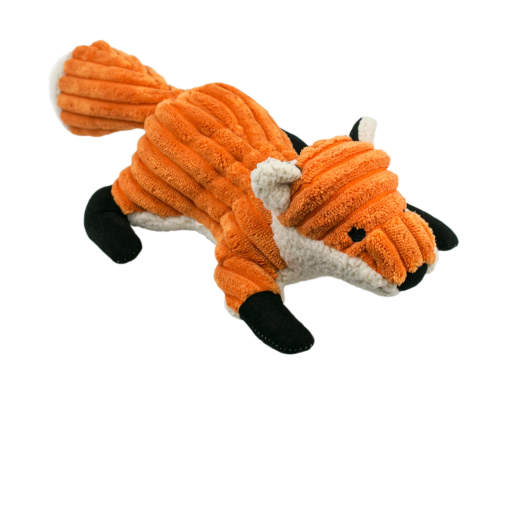 Tall Tails Fox Squeaker Dog Toy, 12-in
