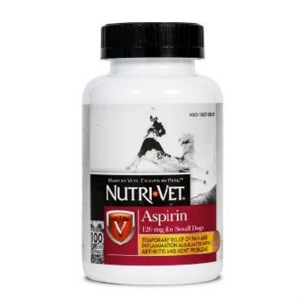 Nutri-Vet K9 Aspirin Liver Chewables for Small Dogs, 100-count