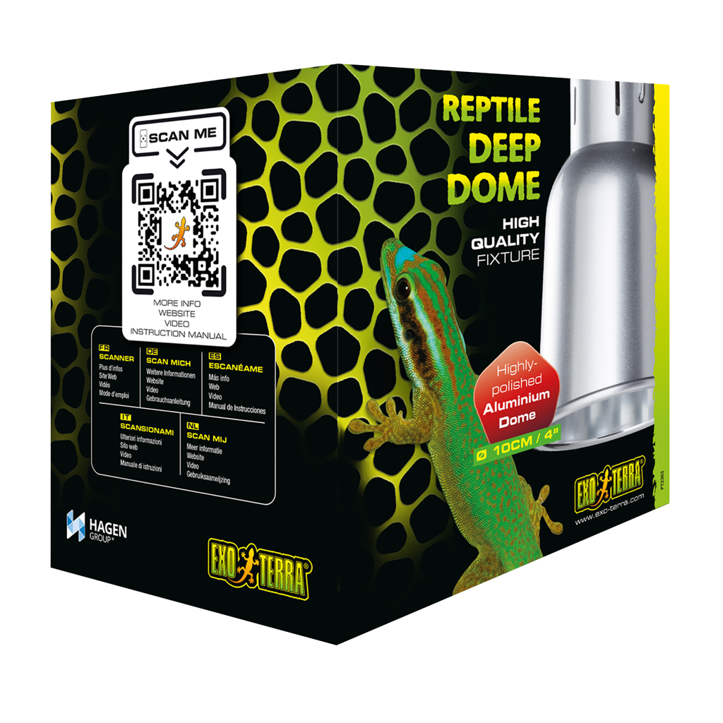 Exo Terra Deep Dome Fixture - NANO