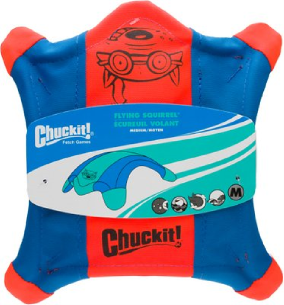 Chuckit! Flying Squirrel, Color Varies, Medium