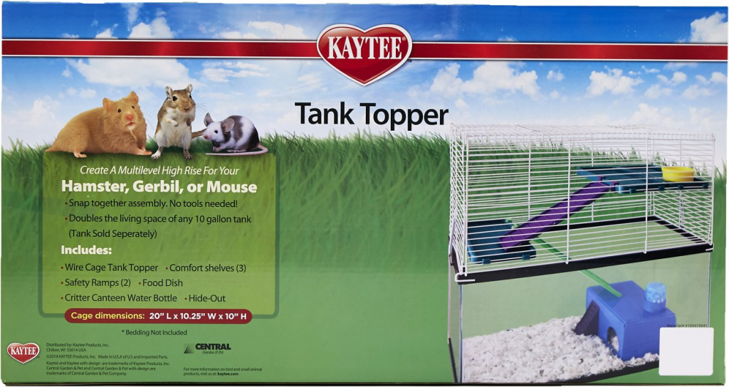 Kaytee My First Home Small Animal Tank Topper, 10-gallon