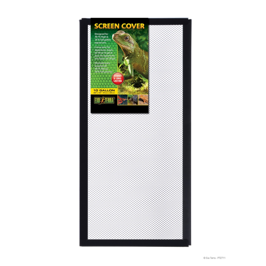 Exo Terra Aquarium & Terrarium Screen Cover, 10-gal