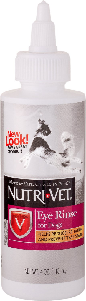 Nutri-Vet Dog Eye Rinse, 4-oz bottle
