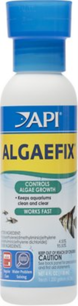 API Algaefix Algae Control Aquarium Solution, 4-oz bottle