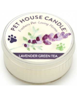 Pet House Candle Lavender Green Tea Mini