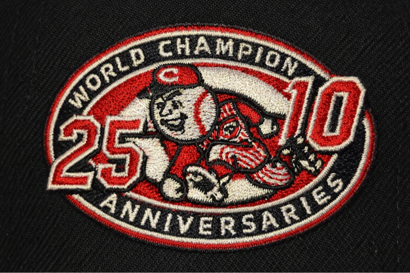 Cincinnati Reds Black and Red Mascot 59Fifty