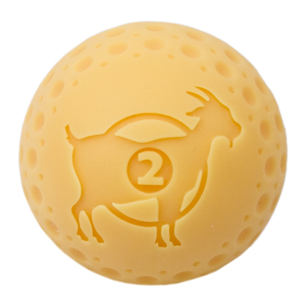 Tall Tails The Goat Sport Ball Dog Toy, 2-in