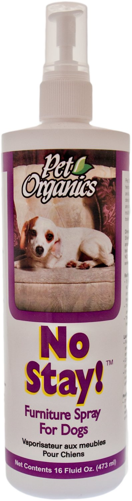 NaturVet Pet Organics No Stay! Furniture Spray for Dogs, 16-oz bottle
