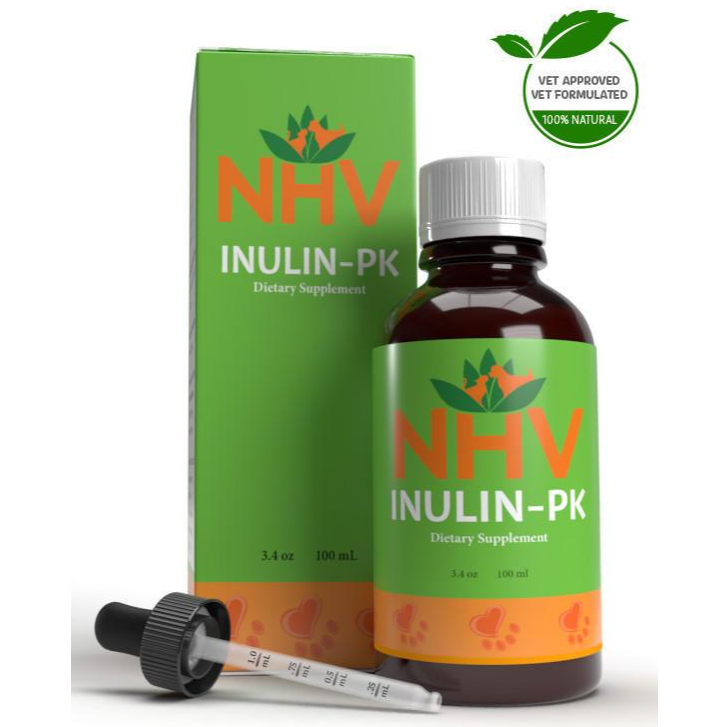NHV Natural Pet Inulin-PK Dog & Cat Supplement, 3.4-oz