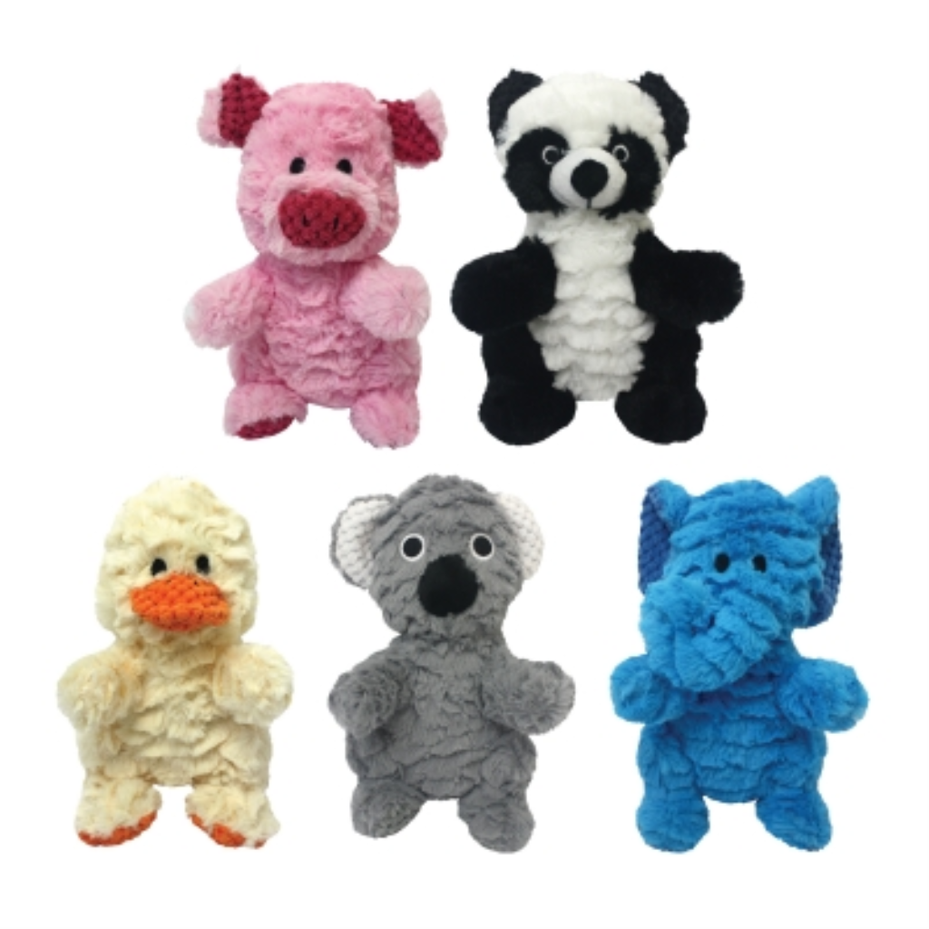 Multipet Wrinkleez Plush Dog Toy