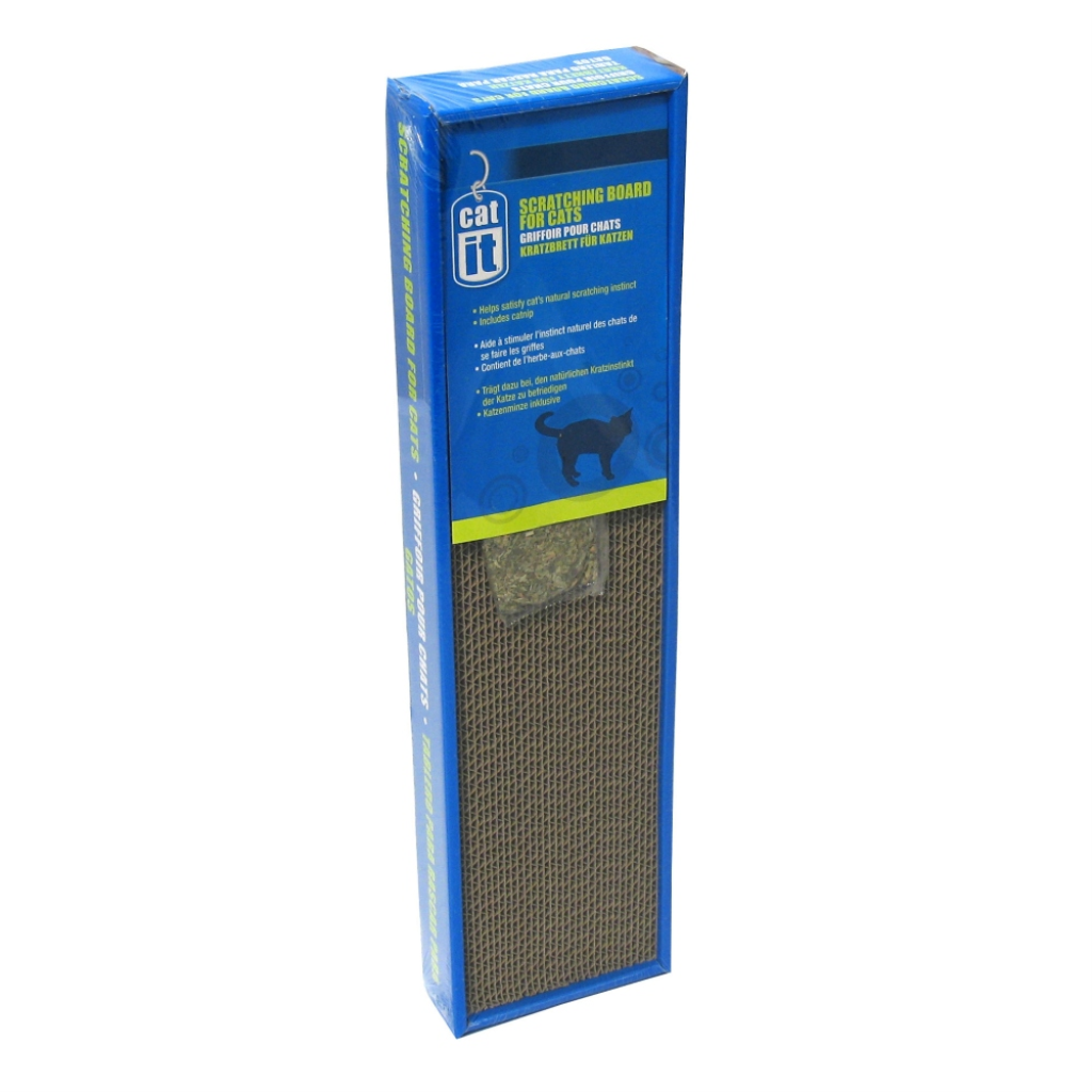 Catit Scratching Board with Catnip for Cats