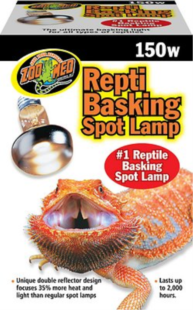 Zoo Med Repti Basking Reptile Spot Lamp, 150-Watt