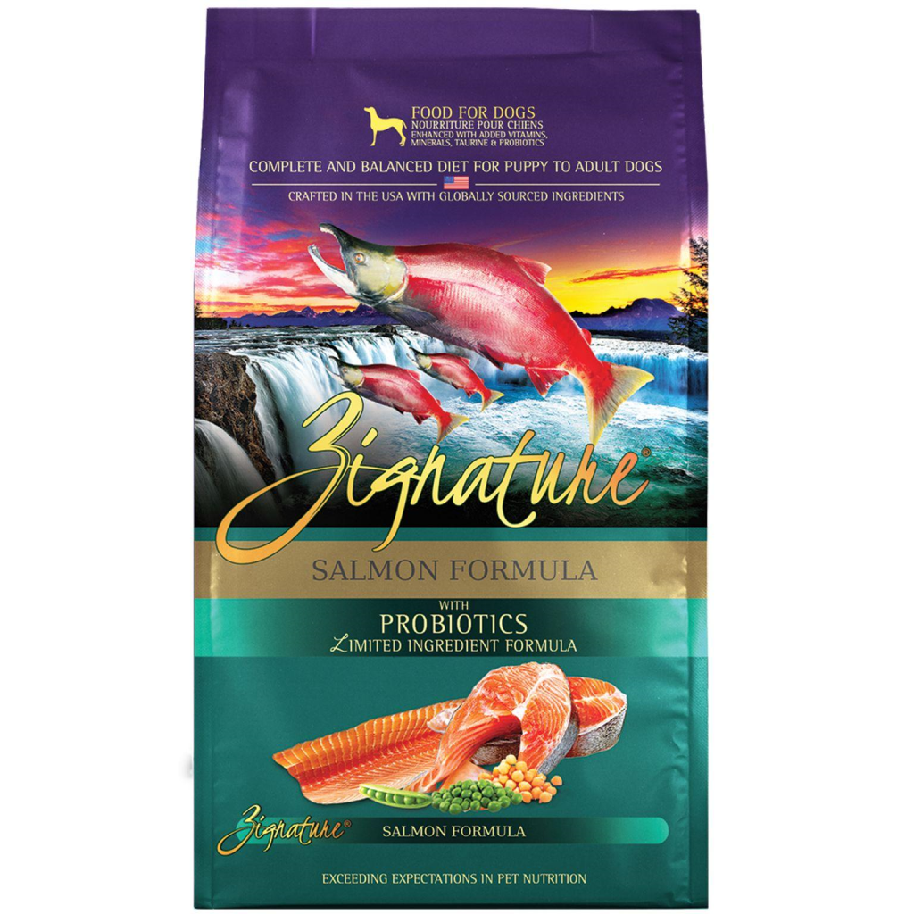 Zignature Salmon Limited Ingredient Formula Grain-Free Dry Dog Food, 12.5-lb