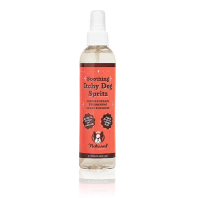 Natural Dog Company Soothing Itchy Spritz Spray for Dogs, 3-oz