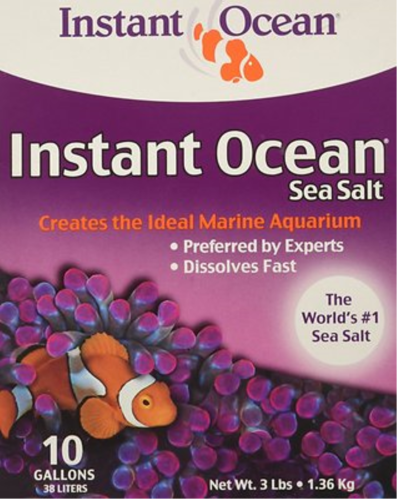 Instant Ocean Sea Salt for Aquariums, 10-gal