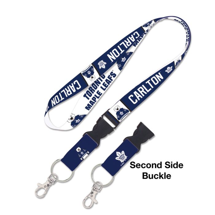 Toronto Maple Leafs Carlton Lanyard With Detachable Buckle 1"