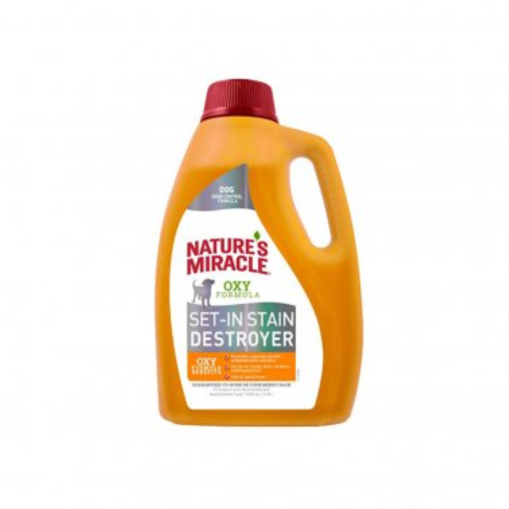 Nature's Miracle Oxy Dog Set-in-Stain Destroyer, 128-oz pour bottle