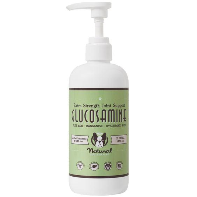 Natural Dog Company Liquid Glucosamine Dog Supplement, 16-oz