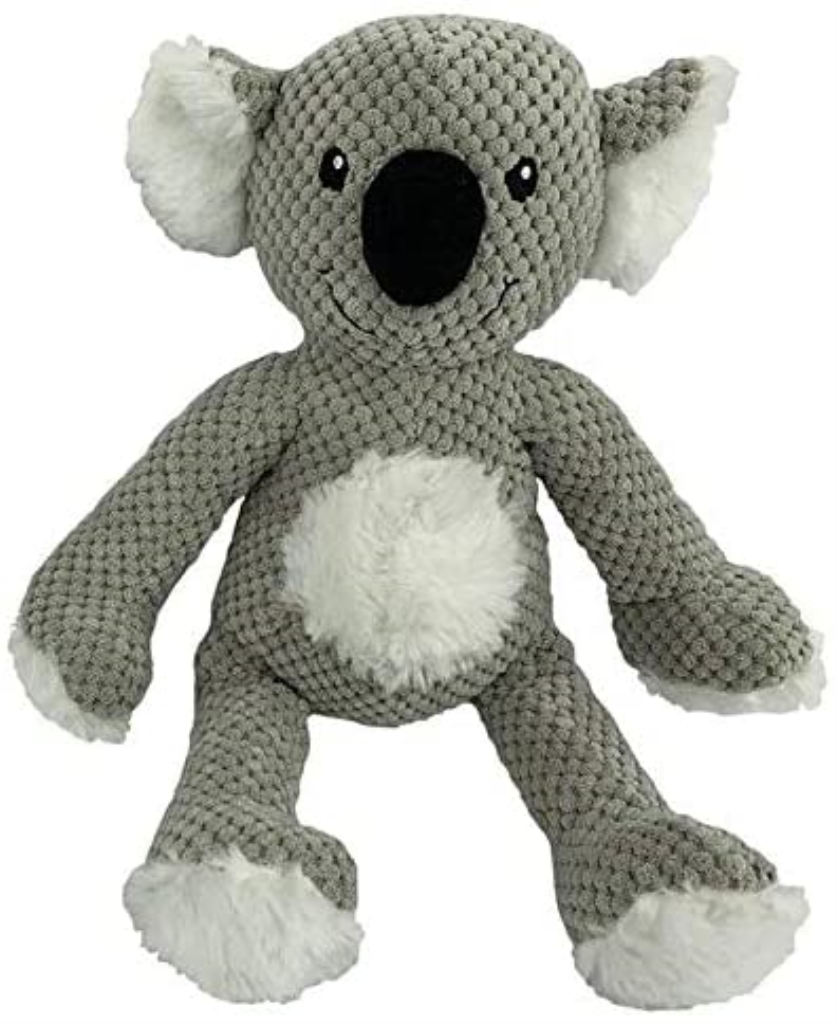 fabdog Floppy Plush Dog Toy, Koala, Small