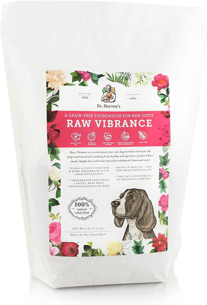 Dr. Harvey's Raw Vibrance Dehydrated Dog Food, 6-lb