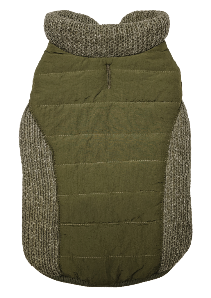 Ethical Pet Sporty Reversible Jacket, Olive Green, Small