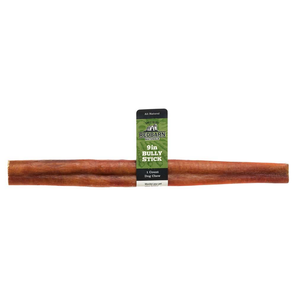 Redbarn Bully Stick 9" Dog Treat, 1 Count