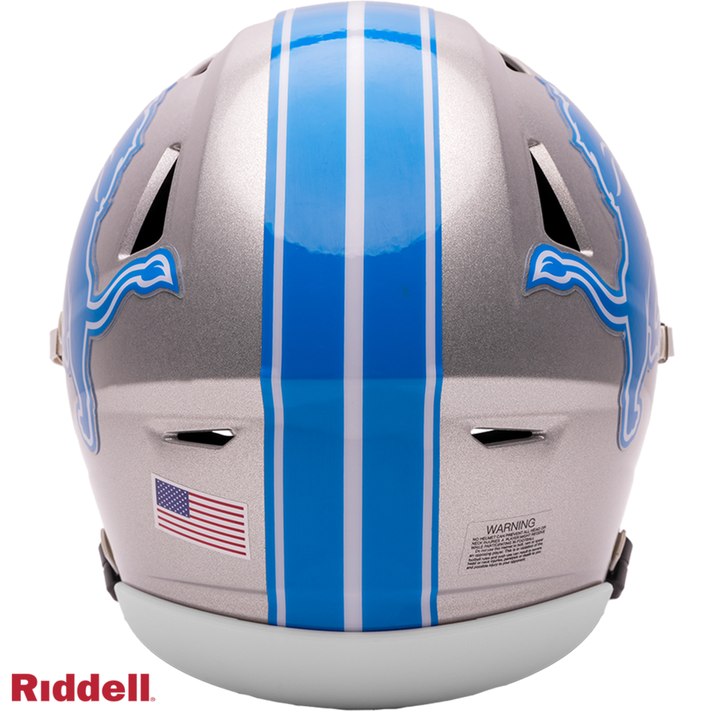 Detroit Lions SpeedFlex Mid-Size Replica Helmet with Visor