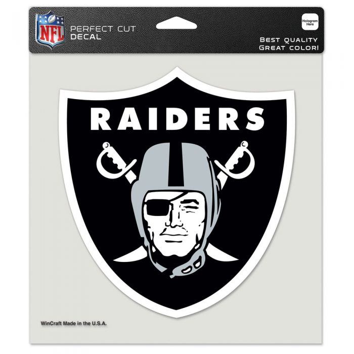 Las Vegas Raiders Perfect Cut Colour Decal 8" x 8"