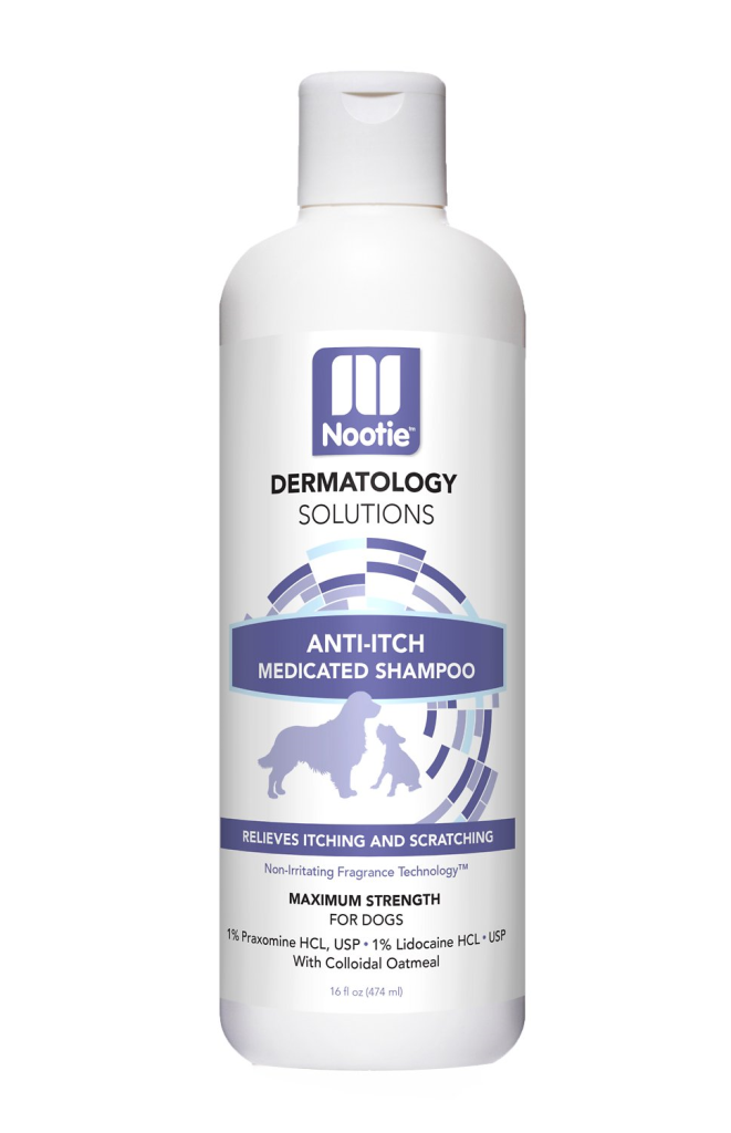 Nootie Medicated Anti-Itch Dog Shampoo, 8-oz