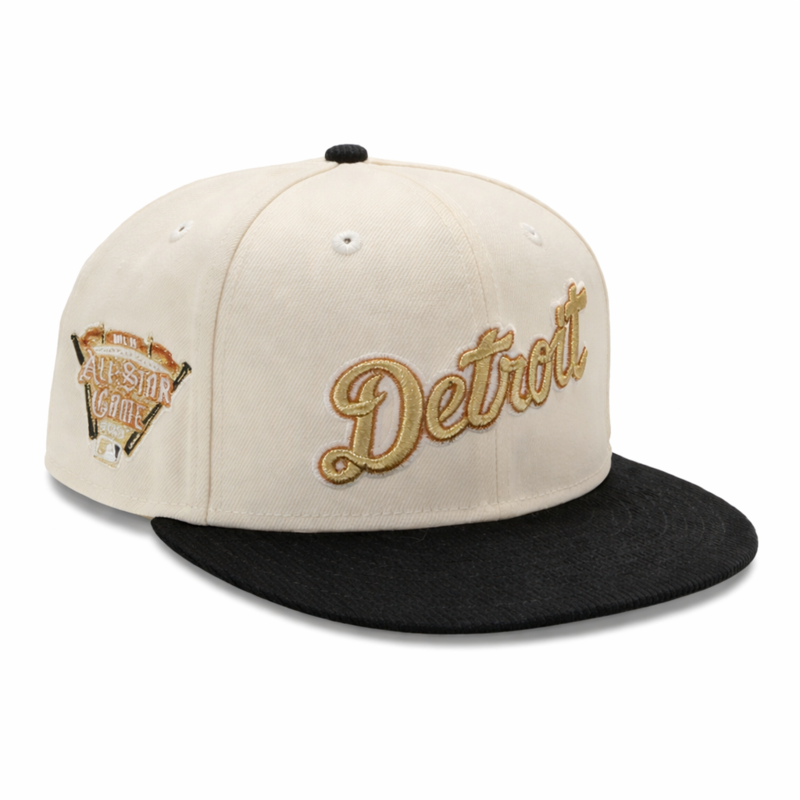 Detroit Tigers Chrome Black 2005 All-Star Game 59FIFTY Fitted Hat – New Era