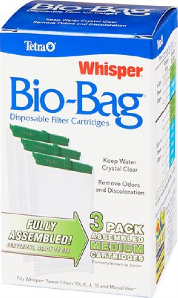 Tetra Whisper Bio-Bag Disposable Filter Cartridges, Medium, 3 count